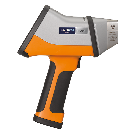 Analizador XRF Portátil Hitachi X-MET8000