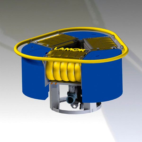 SKIMMER para la remoción de petróleos viscosos ligeros, adecuado para usar en aguas continentales, litoral, ríos, puertos y altamar